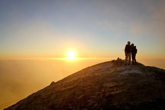 ETNA - Sunset at high altitude