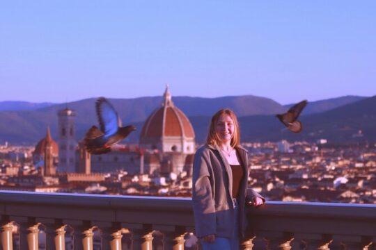 Breathtaking Memories Photoshoot at Piazzale Michelangelo
