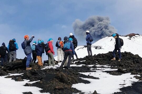 Exclusive excursion on Mount Etna at 3000 meters