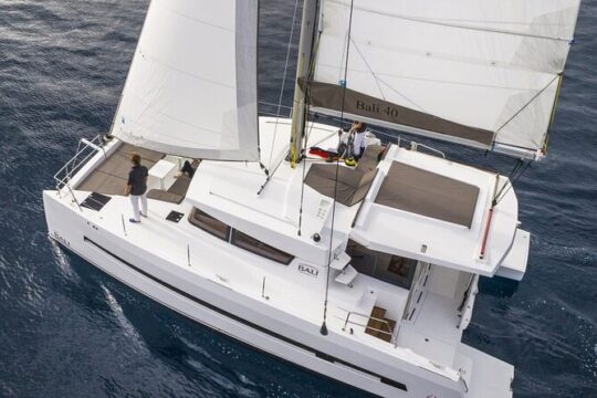 Santorini Luxury Catamaran Private Cruise