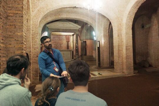 Rome: Domitilla Catacombs & St. Clemente Underground Private Tour