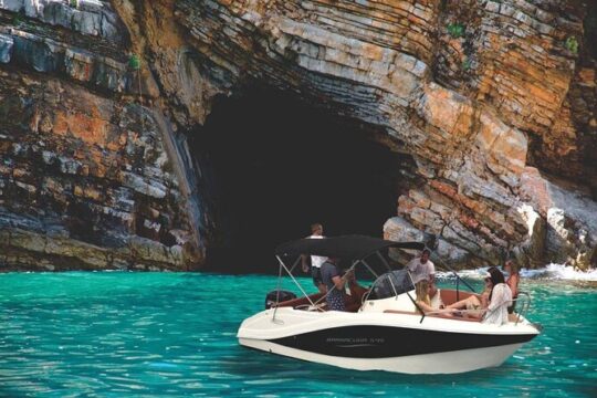 Blue Cave Small-Group Tour by Speedboat from Tivat