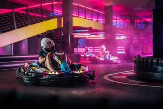 Gokart Experience through World of LED Lights