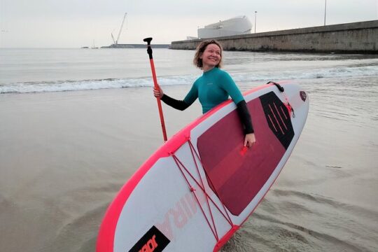 SURF PADDLE Lesson in Matosinhos Beach