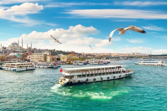 Guided Two Continents Camlica Mosque, Boat Tour and Pier Lotti HL