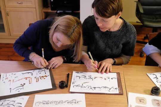 Turkish Calligraphy Workshop in Istanbul