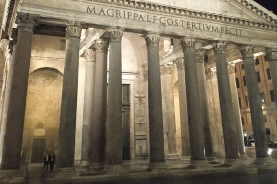 Moonlight Walking Tour in the Heart of the Imperial & Baroque Rome