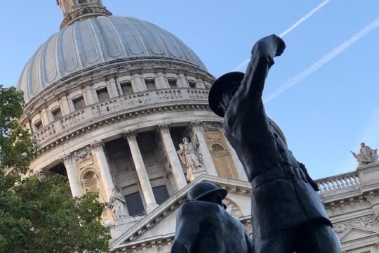 HMS Belfast and Wartime Walking Tour in London Blitz