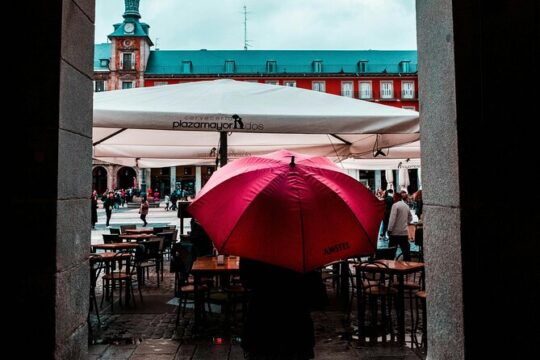 Timeless Elegance Professional Photoshoot at Plaza Mayor