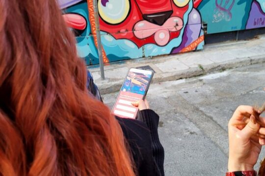 Athens Psyri Neighborhood Graffiti Self-Guided Game & Tour