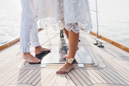 Proposal and wedding in positano
