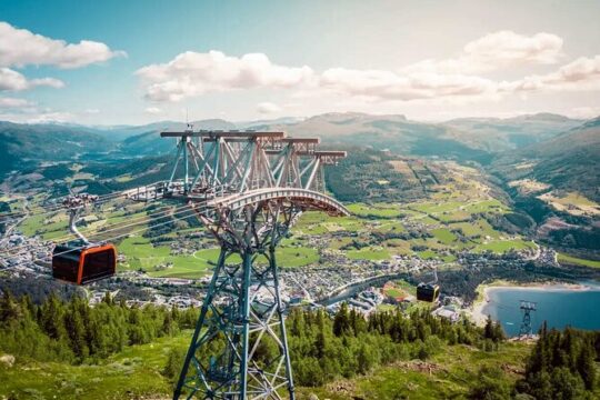 Hardangerfjord Tour with Voss Gondola and Waterfalls