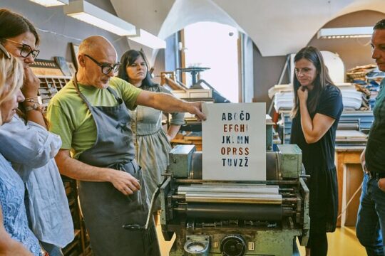 A Printmaker for a Day Workshop