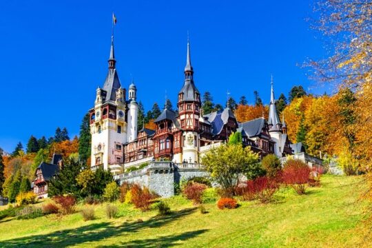 One Day Dracula and Peles Castle Tour in Romania+BONUS Brasov city tour