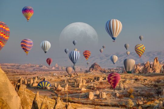 Cappadocia Hot Air Balloon Tour Over Fairychimneys