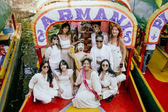 Mexican Party in Xochimilco on a Private Boat