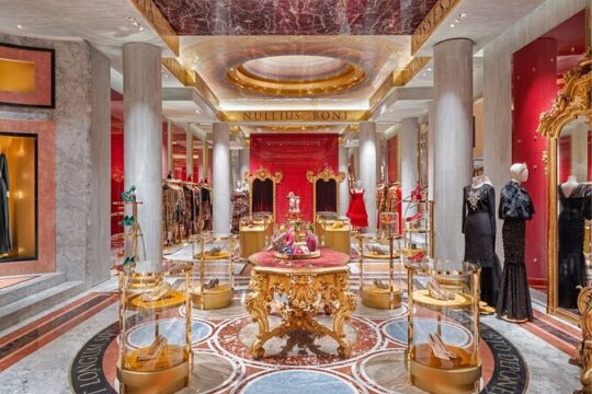Dolce and Gabbana Rome with personal shopper and make-up artist