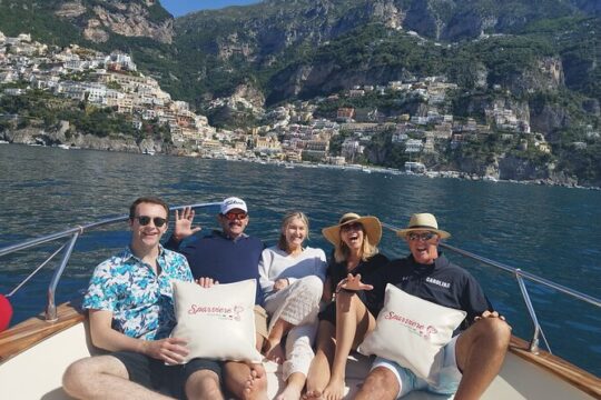 Amalfi, Positano and Jeranto bay with easy lunch on board