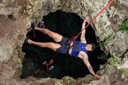 Tulum Adventure Tour Departing from Tulum With Food