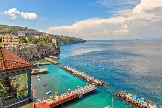Naples to Sorrento, Positano and Ravello 8 hours trip