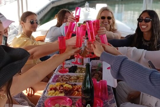 Romantic Dinner Boat Cruise on a little Duffy