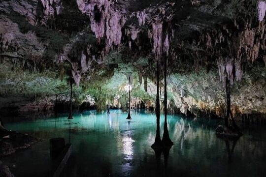 Mayan Underworld and Cenote Private Snorkeling with Pick up