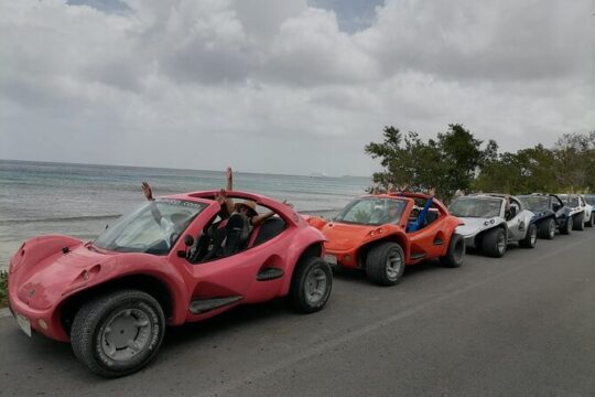 Cozumel Jeep or Buggy Snorkel Tour from Cancun