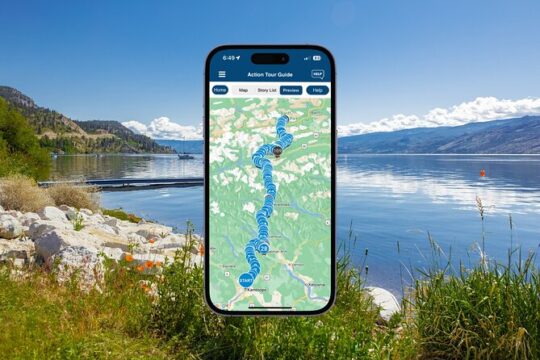 Scenic Kamloops Self Guided Audio Driving Tour to Lake Louise