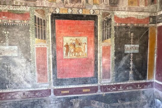 Small Group Pompeii tour from Amalfi coast with an Archaeologist