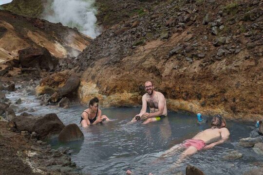 Day Trek to Hengill and the lost Hot Spring