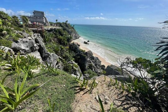 4 Cenote Adventure at Casa Tortugas Park + Tulum Ruins from Cancun