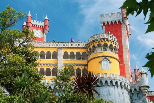 Group Tour to Pena Palace Sintra Cascais from Lisbon