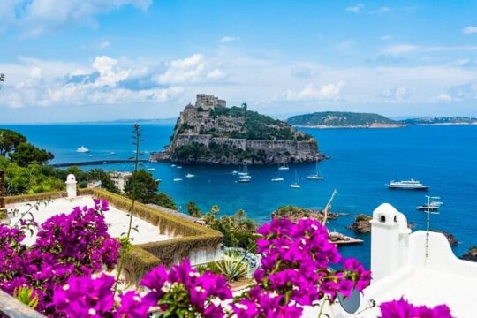 The Pirate Tour of Ischia Island with bath and lunch