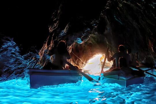 Blue Grotto Visit and Capri Boat Tour