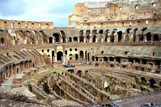Colosseum: Tour of the Arena, the underground, the Roman forum and the Palatine Hill