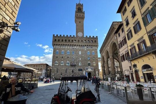Florence Private Electric Mini Car Tour with Local Guide