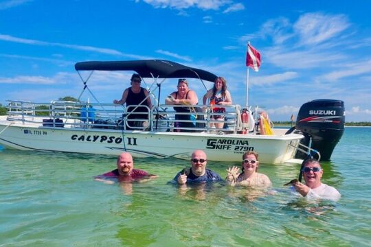 Private 4 Hour Shell Key Island Adventure Dolphins and Shells