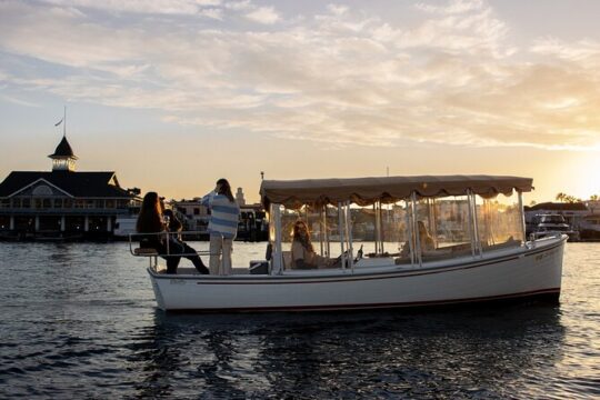 Electric Boat Rental Adventure in Newport Beach