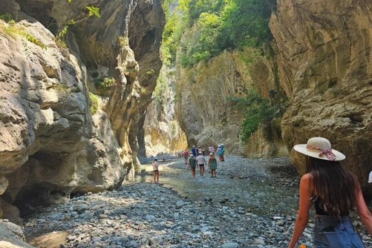 Holta Canyon exploration and Dushku Lake - from Tirana and Durres
