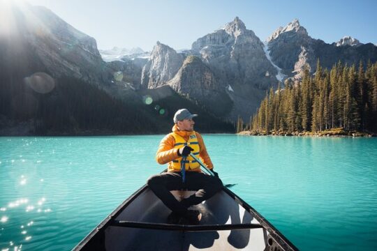 From Canmore or Banff Moraine Lake Adventure