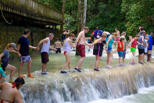 VIP Dunn River Falls and Blue Hole Experience