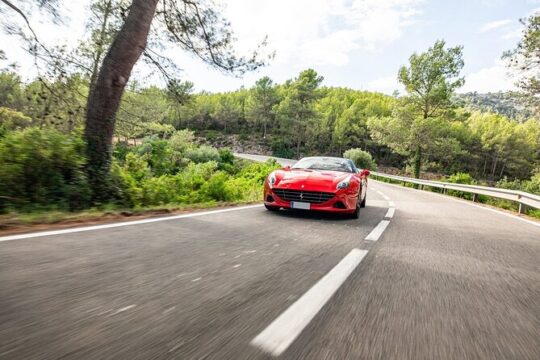 Half Day Supercar Road Route to Montserrat from Barcelona