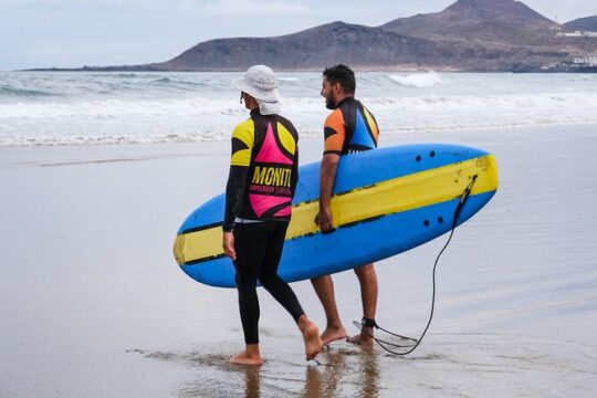 Private Surfing Lessons in Playa de las Canteras