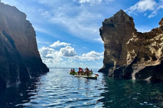 2h Guided Kayak Vila Franca do Campo Coastal and Islet Caves
