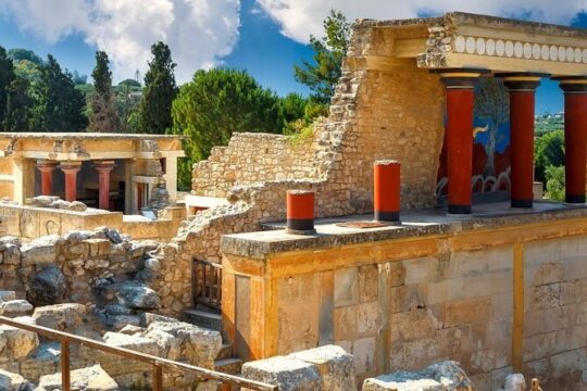 Knossos Palace Olive Oil Mill Visit Time at Leisure or Shopping