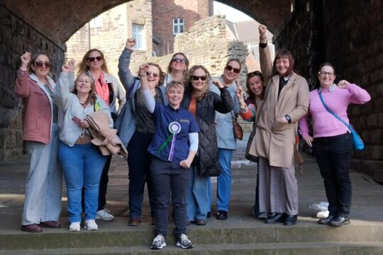 'Deeds' The Women who Won the Vote. Newcastle Walking Tour
