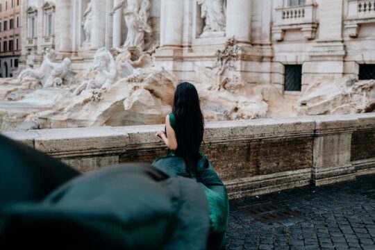Private Flying Dress Photoshoot in Rome