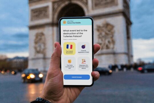 Paris Interactive Self Guided Tour