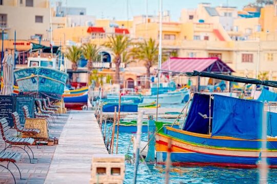 Marsaxlokk Fishing Village and Market Roundtrip Transportation