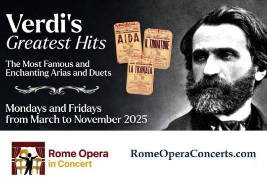 Rome: VERDI'S GREATEST HITS (Concert + Aperitif)